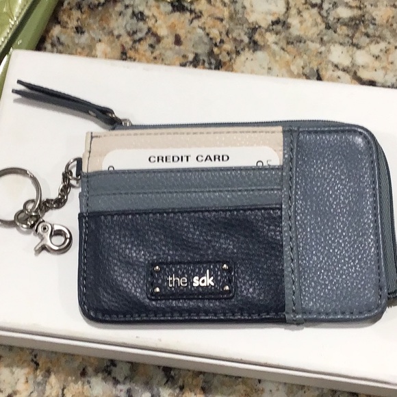 The Sak Other - The Sak Iris Card Wallet Navy NWOT
